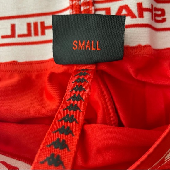 KAPPA NWT SANKE LEGGINGS FIERY RED BRIGHT WHITE - Picture 6 of 9